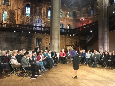 BBC Victoria Derbyshire Audience Debate Norwich Castle