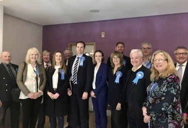 Dr Dan Poulter returned as Member of Parliament for Central Suffolk and North Ipswich